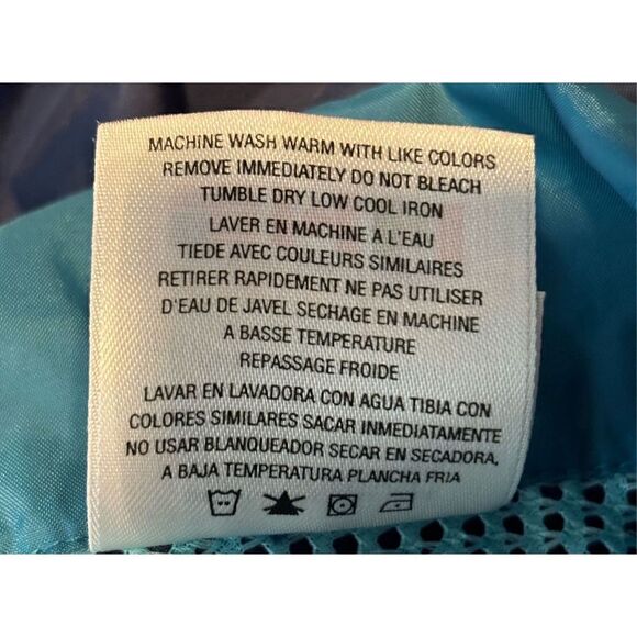 Adidas Blue Stripe Zip Up Windbreaker - Picture 7 of 7
